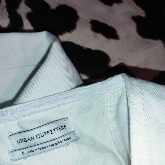 Urban Outfitters White Denim Dress - Picture 3 of 3